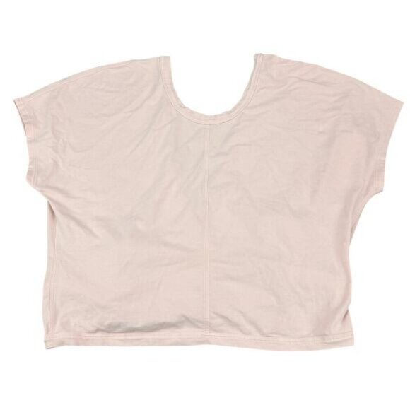 LULULEMON Its A Tie Tee Size 4 Pink Mist - Picture 4 of 6